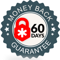 60-Days Money Back Guarantee Seal